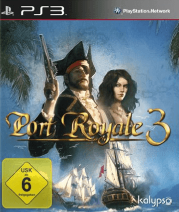 Port Royale 3: Pirates & Merchants box art for Playstation 3